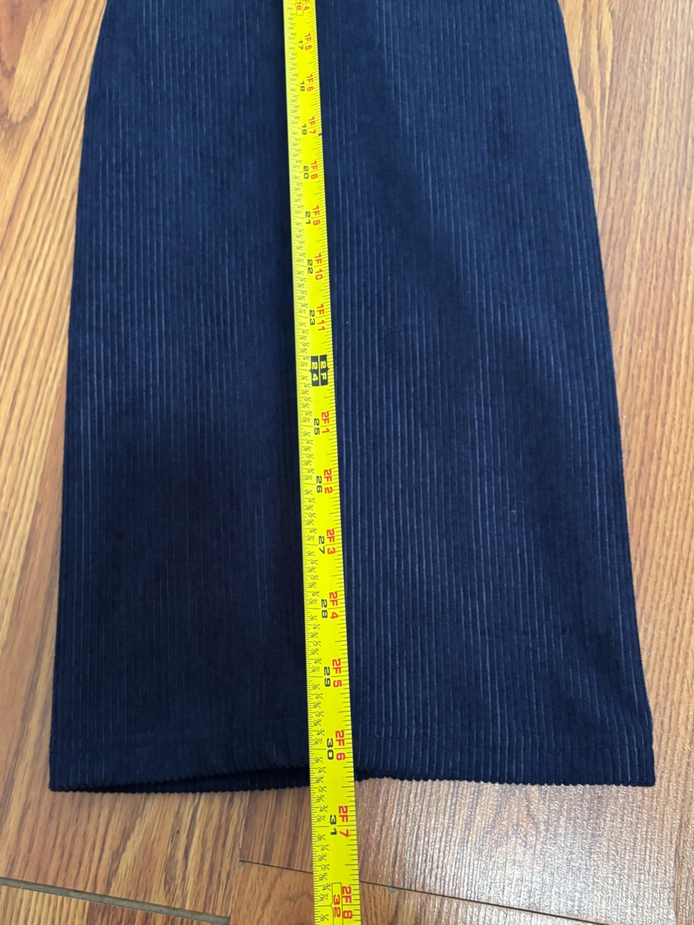 Halara Pocket Straight Leg Baggy Mop Corduroy Casual Pants - Picture 8 of 8